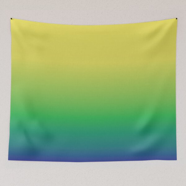 Item preview, Retro Yellow Green and Blue Gradient designed and sold by BetweenForms.