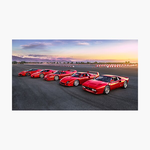 Item preview, Ferrari Legends at Dawn designed and sold by Mo Satarzadeh.