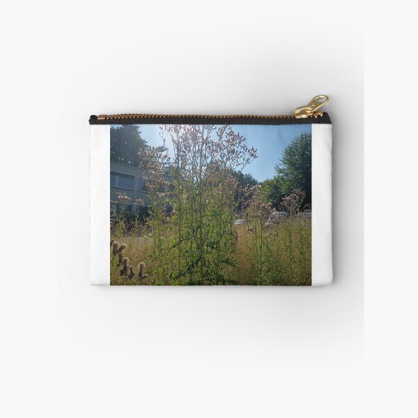 Item preview, Tall Wild Thistle Plants in Summer Meadow Under Bright Blue Sky designed and sold by PhuongVoArt.