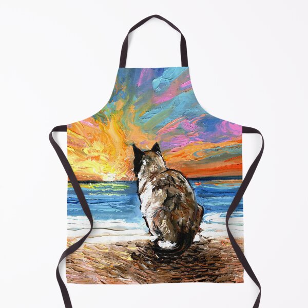 Item preview, Beach Days - Snowshoe Cat designed and sold by AjaTrier.