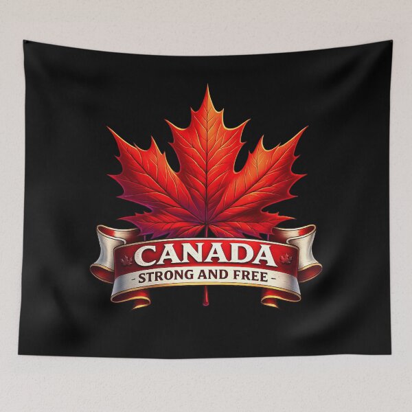 Item preview, Canada Strong and Free designed and sold by Johnny Furlotte.
