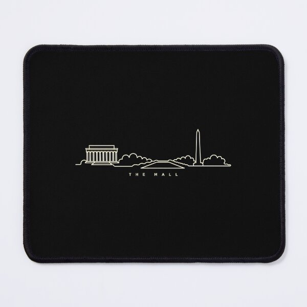 Item preview, National Mall Skyline – Minimal Cream Linework designed and sold by Fenay Designs.