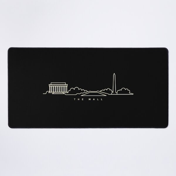 Item preview, National Mall Skyline – Minimal Cream Linework designed and sold by Fenay Designs.