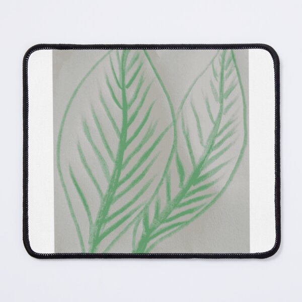 Item preview, Minimalist Green Leaves Sketch designed and sold by AuraVistas.