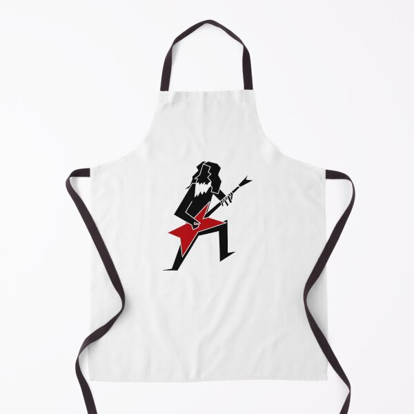 Item preview, Heavy Metal Guitarist Silhouette — Rock Music Art(Only pictures) designed and sold by R-T-Gracie.
