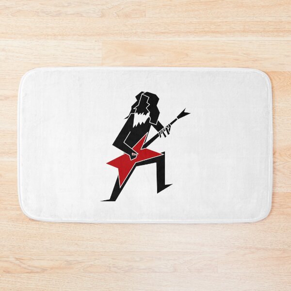 Item preview, Heavy Metal Guitarist Silhouette — Rock Music Art(Only pictures) designed and sold by R-T-Gracie.