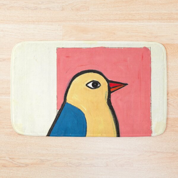 Item preview, Mid Century Modern Folk Bird - Abstract Art designed and sold by Filora Atelier | Bird Art.