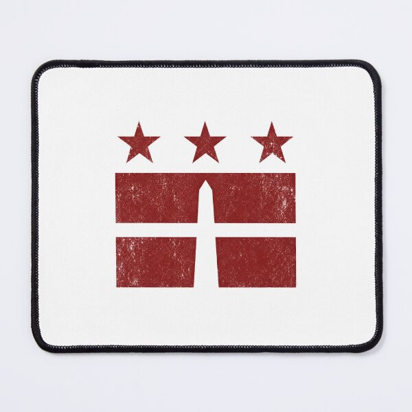 Item preview, Washington DC Flag – Distressed District Pride designed and sold by Fenay Designs.