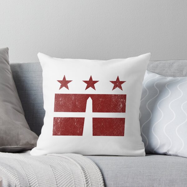 Item preview, Washington DC Flag – Distressed District Pride designed and sold by Fenay Designs.