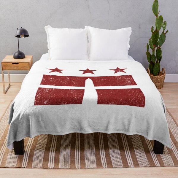 Item preview, Washington DC Flag – Distressed District Pride designed and sold by Fenay Designs.