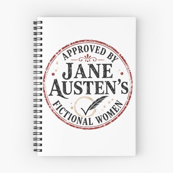 Item preview, Approved By Jane Austen Fictional Women Pride and Prejudice Stamp designed and sold by Fenay Designs.