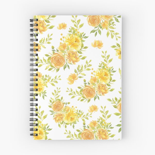 Item preview, Watercolor Yellow Floral Seamless Pattern | Golden Wildflower Botanical Repeat Print designed and sold by Joyfulfabric.