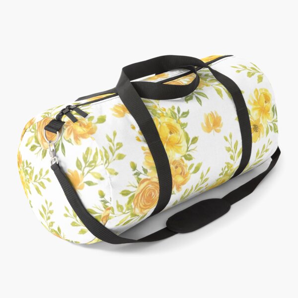 Item preview, Watercolor Yellow Floral Seamless Pattern | Golden Wildflower Botanical Repeat Print designed and sold by Joyfulfabric.