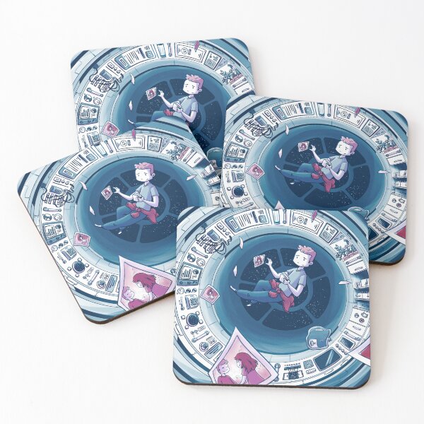Item preview, Alone in space designed and sold by leksiia.