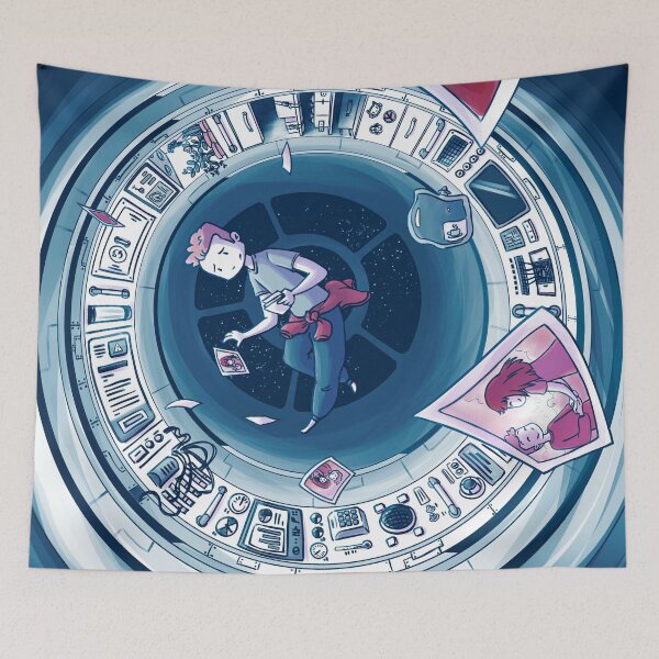 Item preview, Alone in space designed and sold by leksiia.