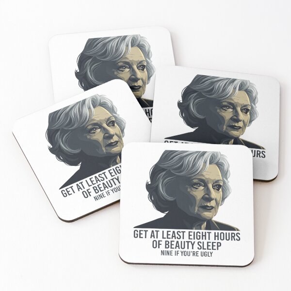 Item preview, Betty White Quote on sleep designed and sold by tigrootiger.