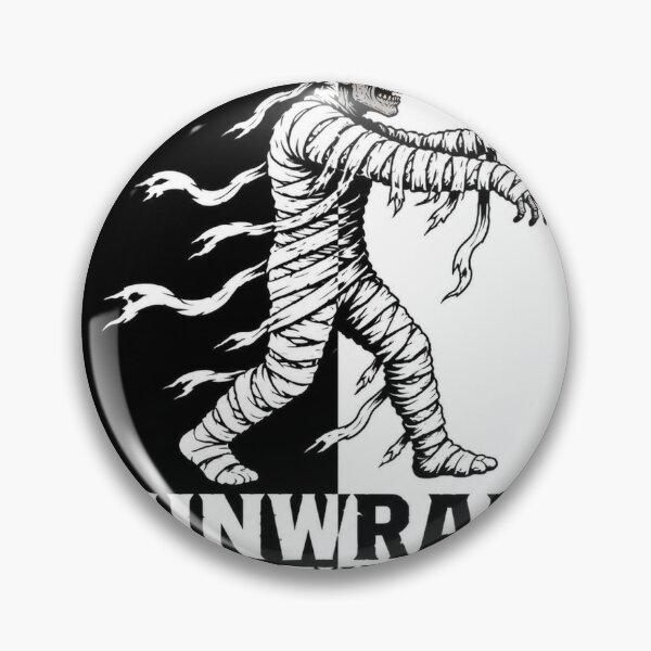 Item preview, Mummy Horror Split Halloween Shirt | Black White Silhouette Design designed and sold by SunnyDesign82.