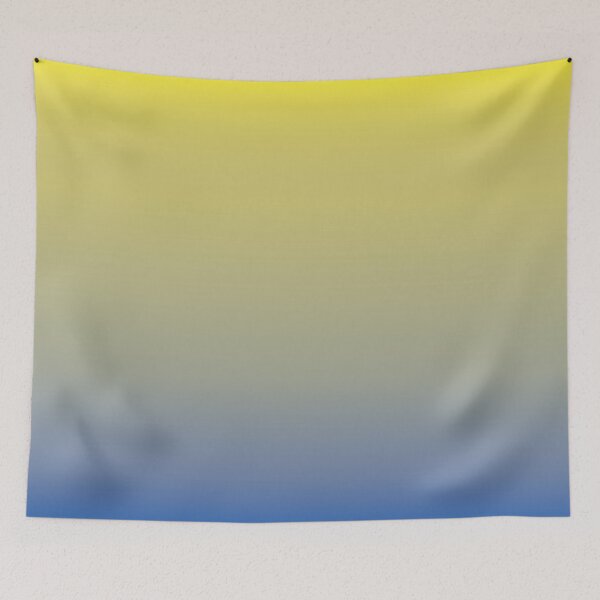 Item preview, Retro Yellow Slate and Blue Gradient designed and sold by BetweenForms.