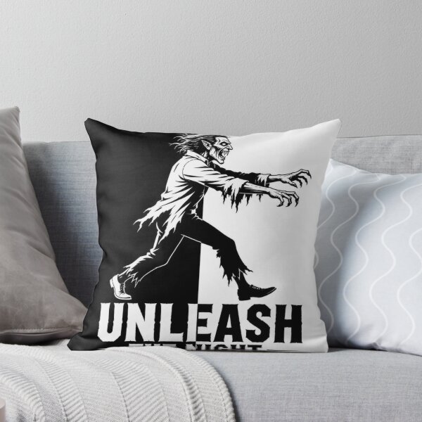 Item preview, Vampire Horror Split Halloween Shirt | Black White Silhouette Design designed and sold by SunnyDesign82.