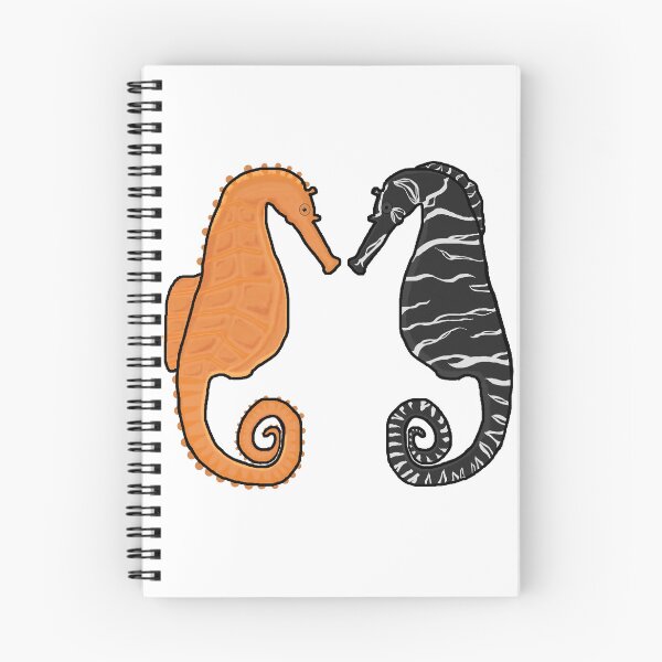 Item preview, Seahorses orange and zebra design designed and sold by tigerlilyz.