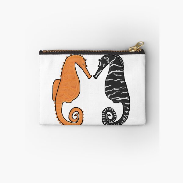 Item preview, Seahorses orange and zebra design designed and sold by tigerlilyz.