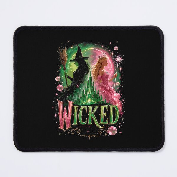 Item preview, Wicked Pink & Green Magic Glitter Inspired Fantasy designed and sold by nojany.