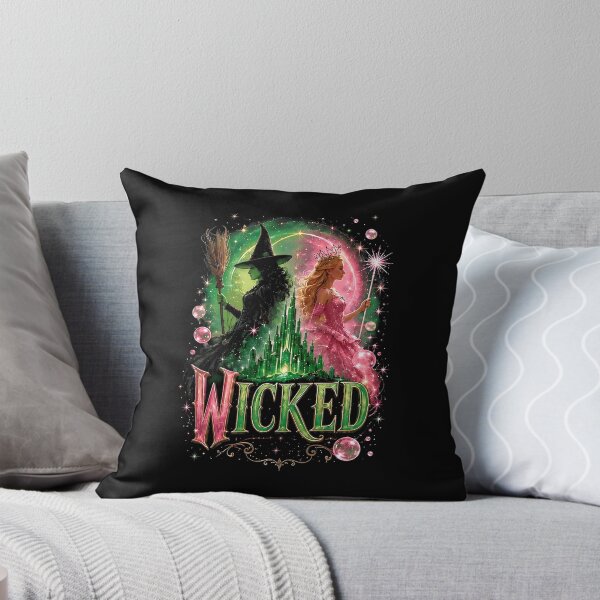 Item preview, Wicked Pink & Green Magic Glitter Inspired Fantasy designed and sold by nojany.