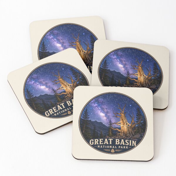 Item preview, Great Basin National Park Retro Desert Mountain designed and sold by Gideon Emmerich.