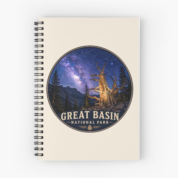 Item preview, Great Basin National Park Retro Desert Mountain designed and sold by Gideon Emmerich.