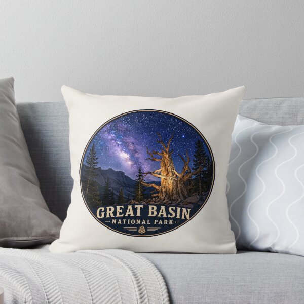 Item preview, Great Basin National Park Retro Desert Mountain designed and sold by Gideon Emmerich.