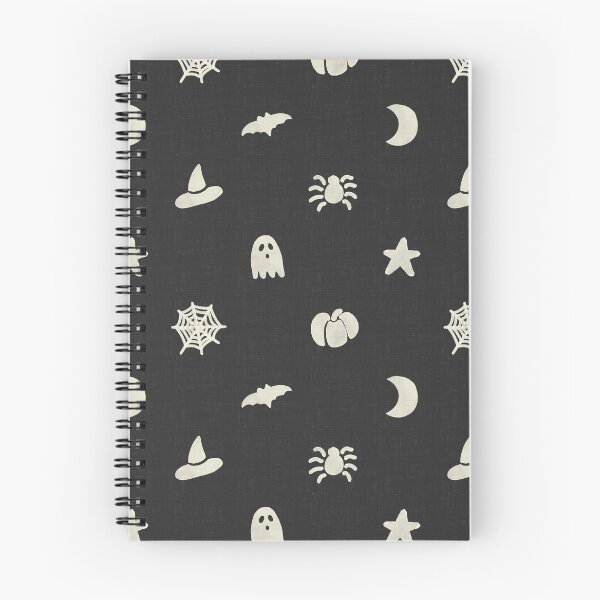 Item preview, Ghouls & Co - Retro Whimsigoth Halloween Pattern Black White designed and sold by DesigndN.