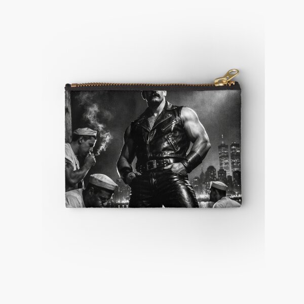 Item preview, 1970's Hudson River The Boys Are Back - Leather Daddy Cruise New York Hyperrealism Series Gay Art designed and sold by ItsAKinkThing.