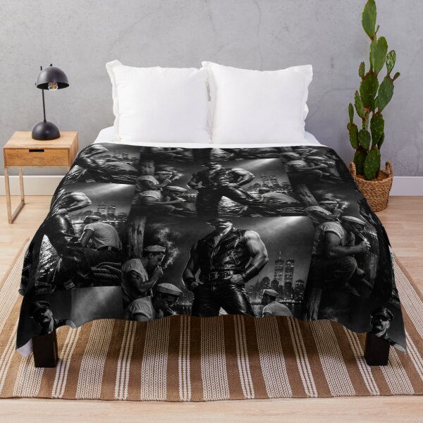 Item preview, 1970's Hudson River The Boys Are Back - Leather Daddy Cruise New York Hyperrealism Series Gay Art designed and sold by ItsAKinkThing.