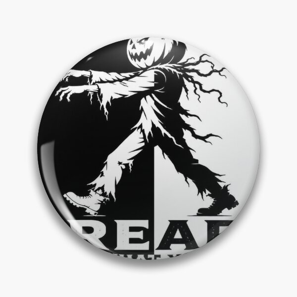 Item preview, Pumpkinhead Horror Split Halloween Shirt | Black White Silhouette Design designed and sold by SunnyDesign82.