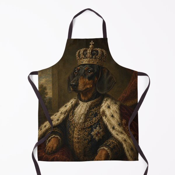 Item preview, The Royal Dachshund - King of the Castle designed and sold by LittleGinnyArt.