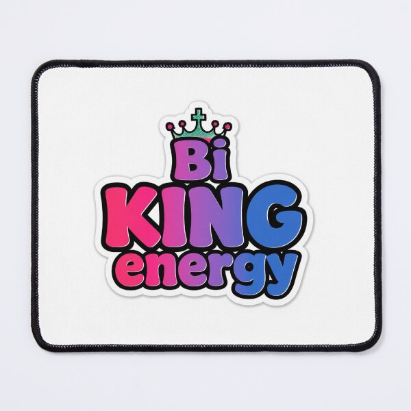 Item preview, Bi King Energy — Bisexual Pride Crown Design for Bi Men designed and sold by Bi Definition Design.