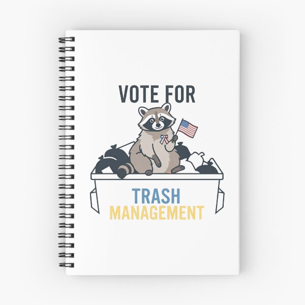 Item preview, Vote for Trash Management | Funny Raccoon Gifts For Political Parody designed and sold by BrokenLabel.