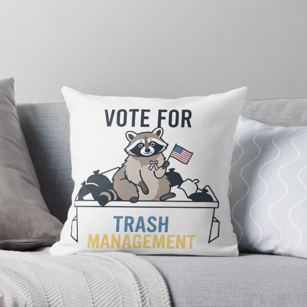 Item preview, Vote for Trash Management | Funny Raccoon Gifts For Political Parody designed and sold by BrokenLabel.