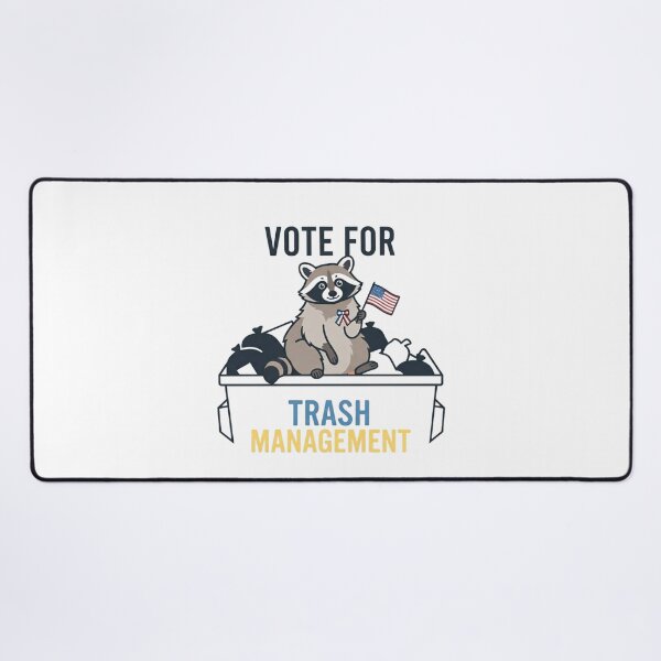 Item preview, Vote for Trash Management | Funny Raccoon Gifts For Political Parody designed and sold by BrokenLabel.
