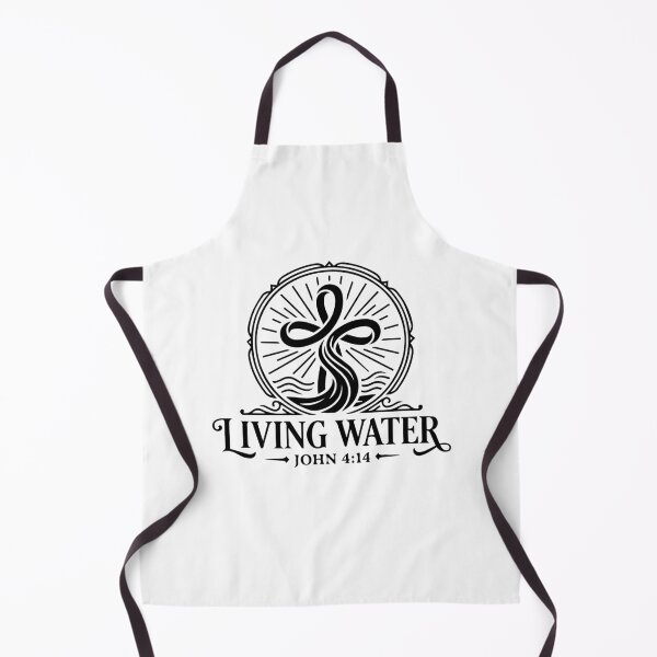 Item preview, Living Water Christian | John 4:14 Badge designed and sold by stylishdzign.