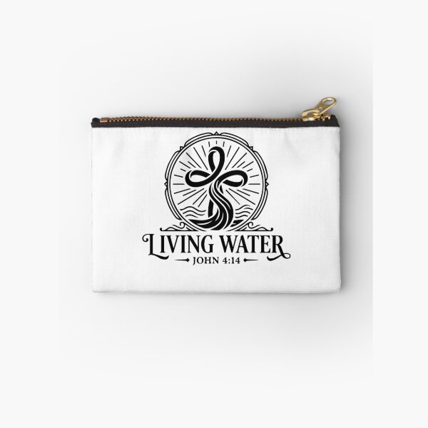 Item preview, Living Water Christian | John 4:14 Badge  designed and sold by stylishdzign.