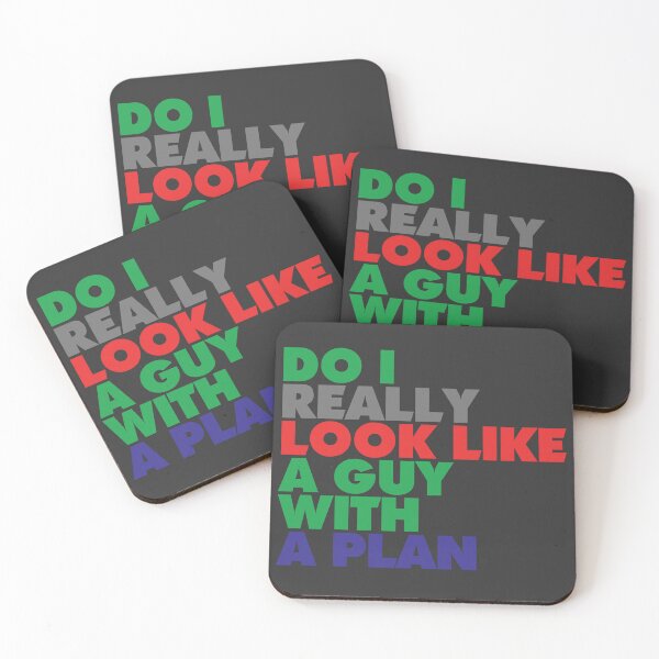 Item preview, Do I Really Look like a Guy with a Plan! Heath Ledger  Joker Quote designed and sold by Nadheesh.
