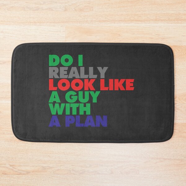 Item preview, Do I Really Look like a Guy with a Plan! Heath Ledger  Joker Quote designed and sold by Nadheesh.