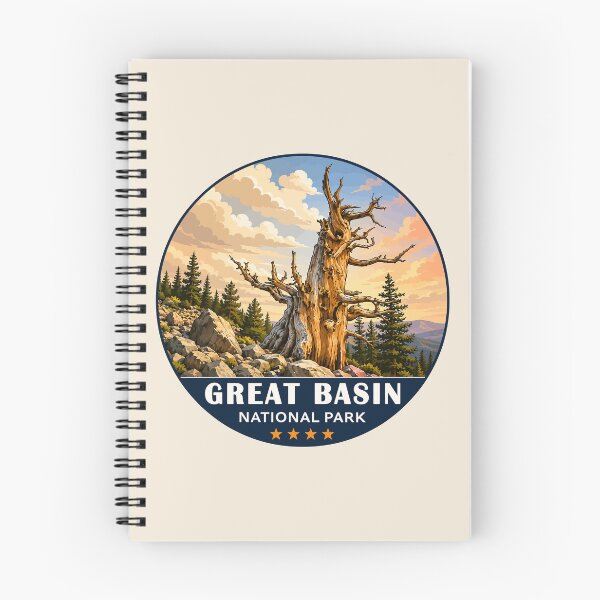 Item preview, Great Basin National Park Retro Desert Mountain designed and sold by Gideon Emmerich.