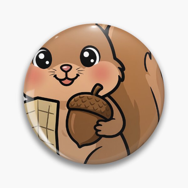 Item preview, Squirrel With Acorn and Map designed and sold by pumsquare.