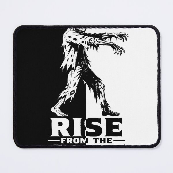 Item preview, Zombie Horror Split Halloween Shirt | Black White Silhouette Design designed and sold by SunnyDesign82.