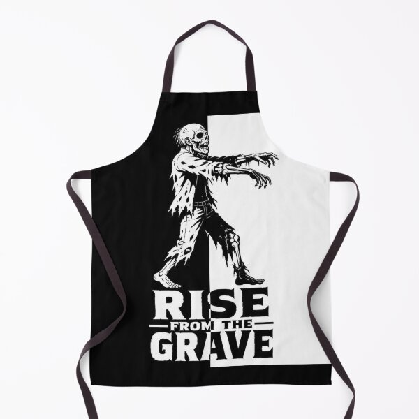 Item preview, Zombie Horror Split Halloween Shirt | Black White Silhouette Design designed and sold by SunnyDesign82.