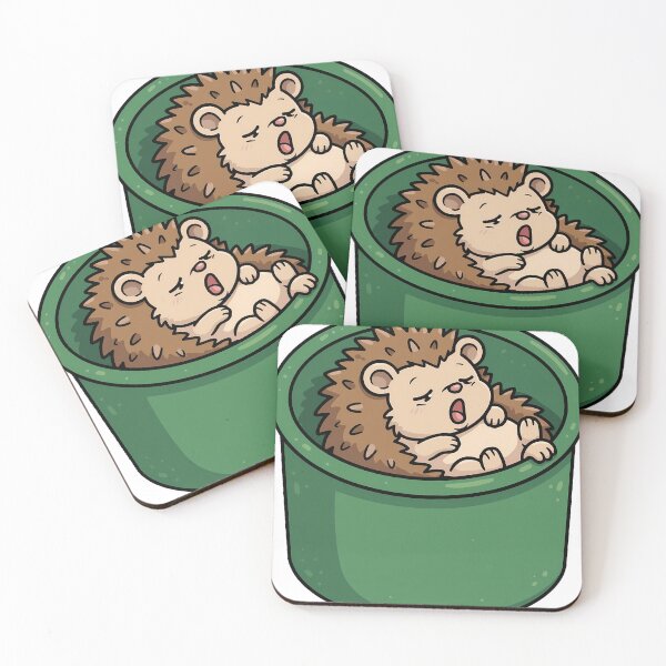 Item preview, Hedgehog In Camping Mug designed and sold by pumsquare.