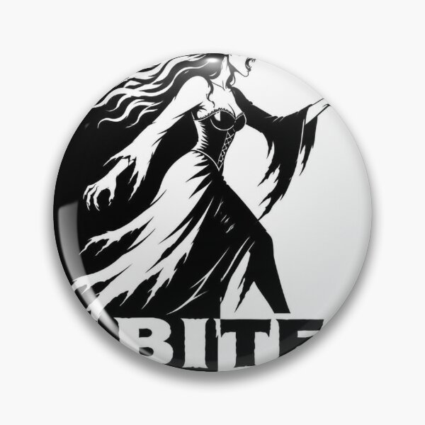 Item preview, Vampiress Horror Split Halloween Shirt | Black White Silhouette Design designed and sold by SunnyDesign82.