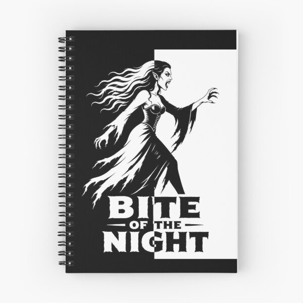 Item preview, Vampiress Horror Split Halloween Shirt | Black White Silhouette Design designed and sold by SunnyDesign82.